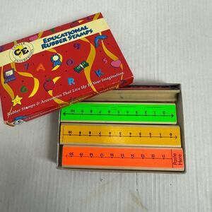 Center Enterprises Educational Rubber Stamps Measuring Math Science Homeschool